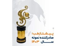پیشتازطب صادرکننده نمونه سال ۱۴۰۳ شد